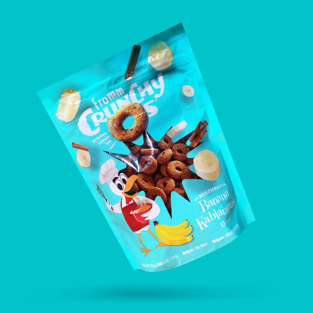 Fromm Crunchy-O's Banana Kablammas 1 Fromm Crunchy-O's Banana Kablammas