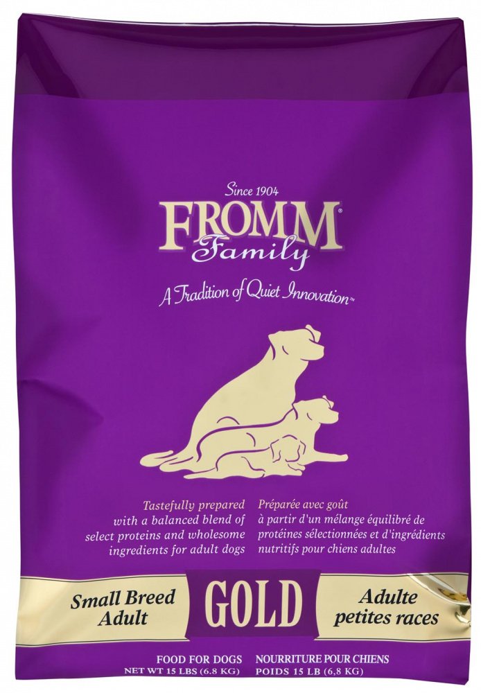 Fromm Gold Small Breed Adult Dog Food 1 fromm gold small breed adult dog food