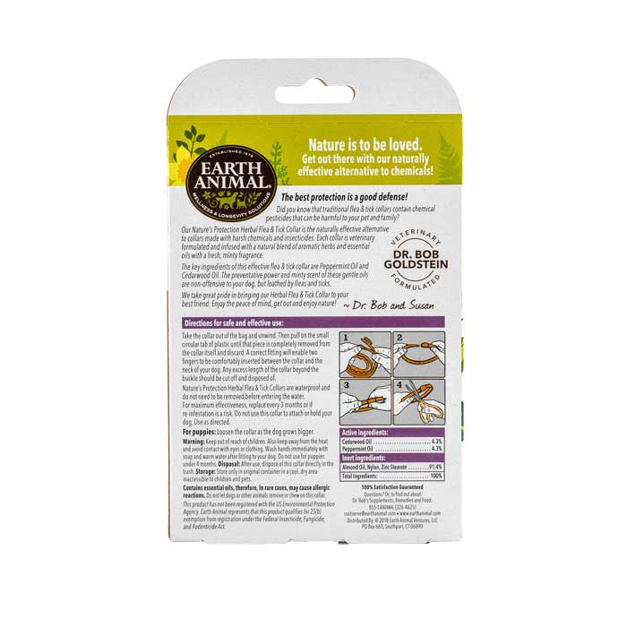 Nature’s Protection Flea & Tick Herbal Collar for Dogs 2 Flea & Tick Herbal Collar for Dogs