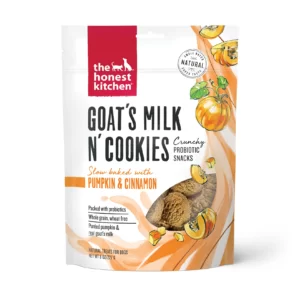 The Honest Kitchen Goat's Milk N' Cookies Slow-Baked with Pumpkin Dog Treats